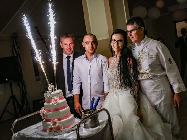 Menyasszonyi torta Ficsor Zoltán mestercukrásszal